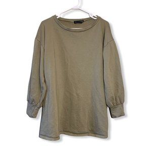 PrettyLittleThing Oversize Crew Hoodie Size 6